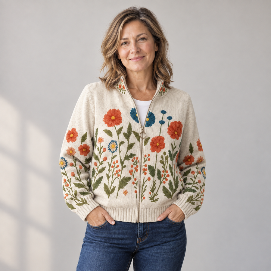 ZIPPER CARDIGANS