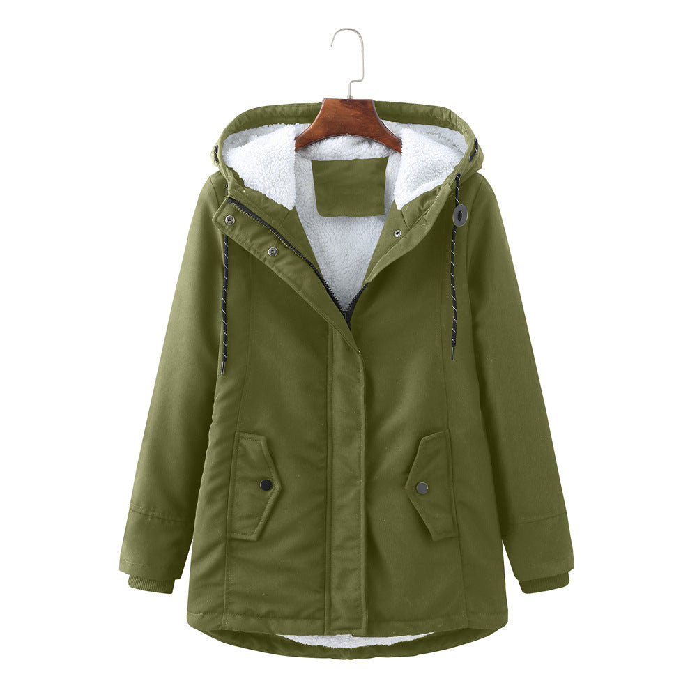 Nadine™ | Cozy Hooded Weatherproof Coat