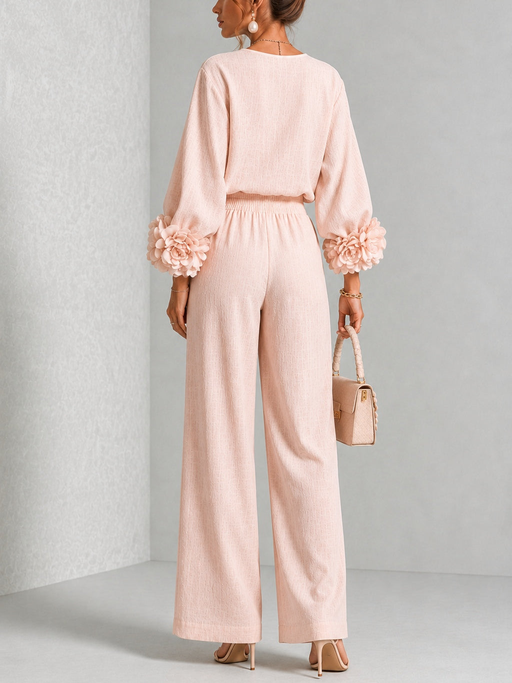 Rosalie™ | Floral Cuff Two-Piece Set
