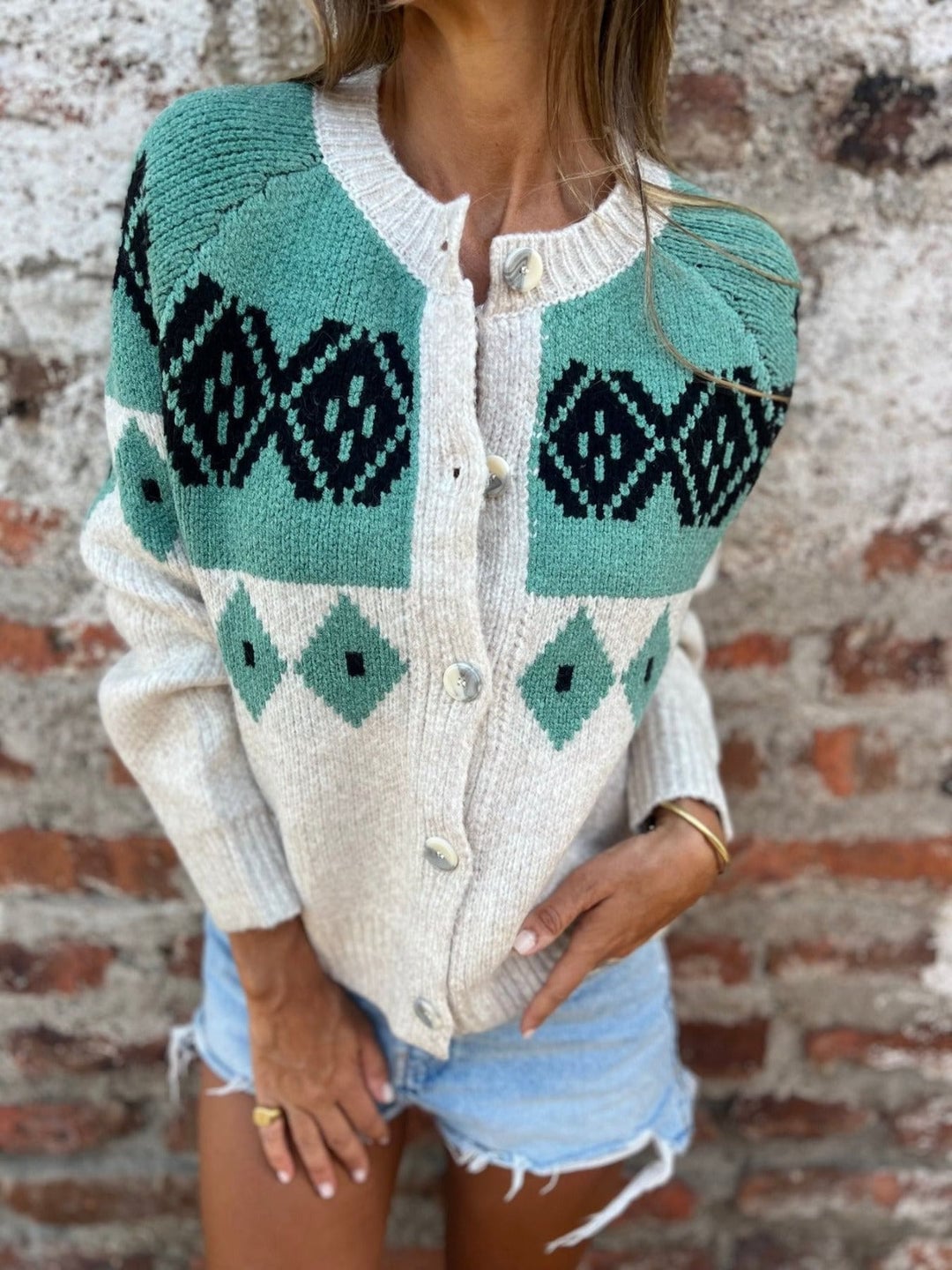 Isla | Cozy Vintage Cardigan