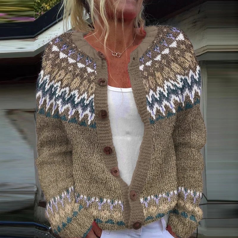 Violet | Cozy Vintage Cardigan